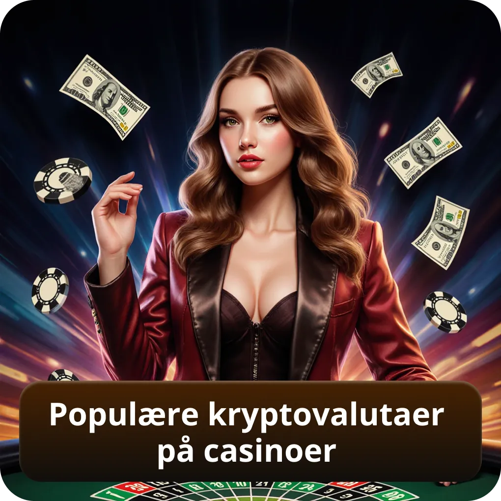 Populære kryptovalutaer på casinoer